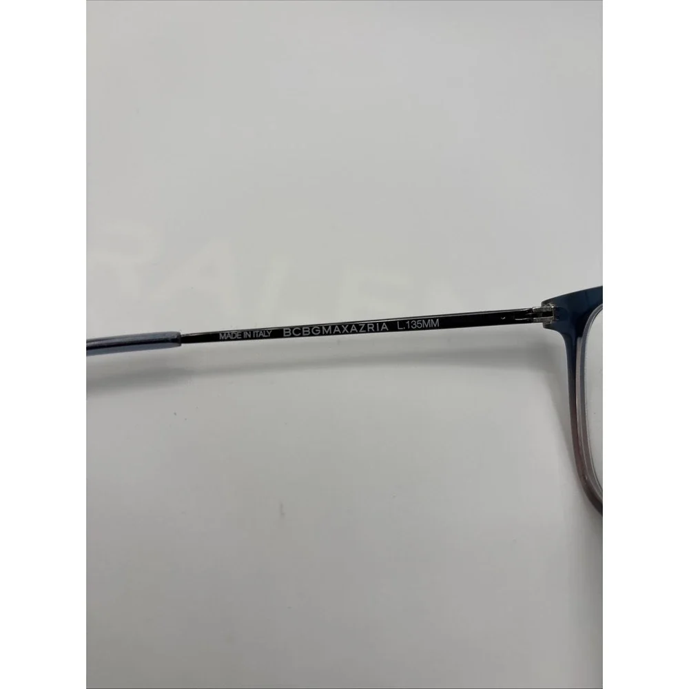 BCBG MAXAZRIA Kaleah Blue Fade Womens Full Rim Eyeglasses 52-16-135 w/case